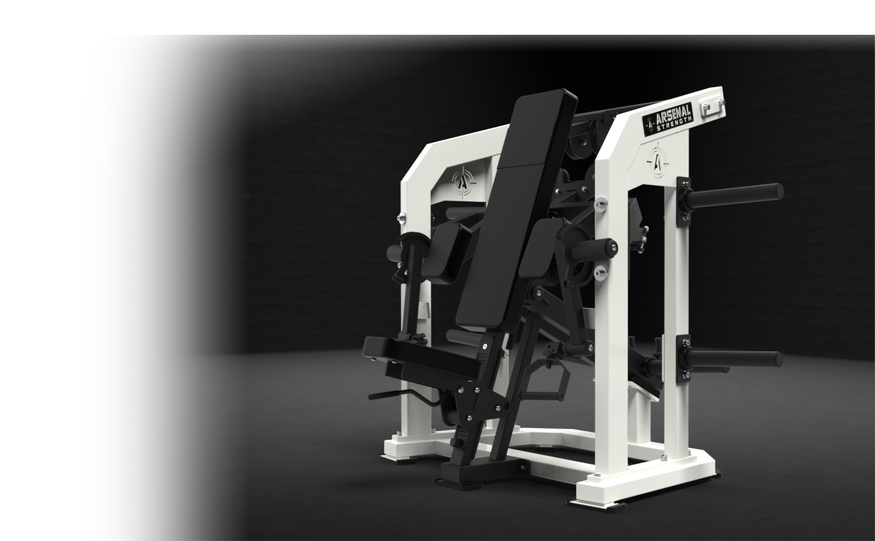 Arsenal Strength Forge-X Seated Iso Bicep Curl
