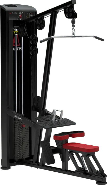 Lat Pulldown / Low Row Combo (Heavy Stack)