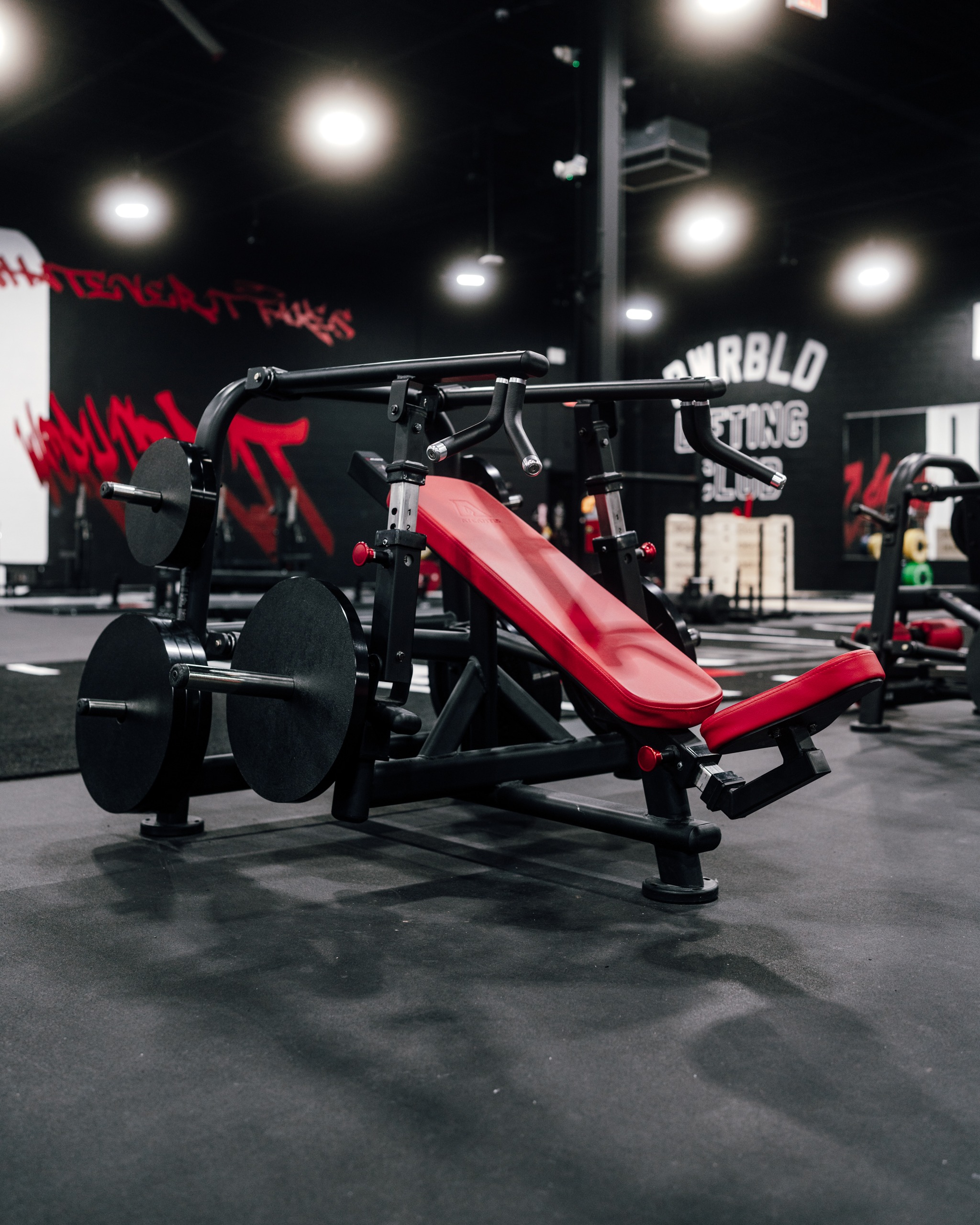 Incline Converging Bench Press