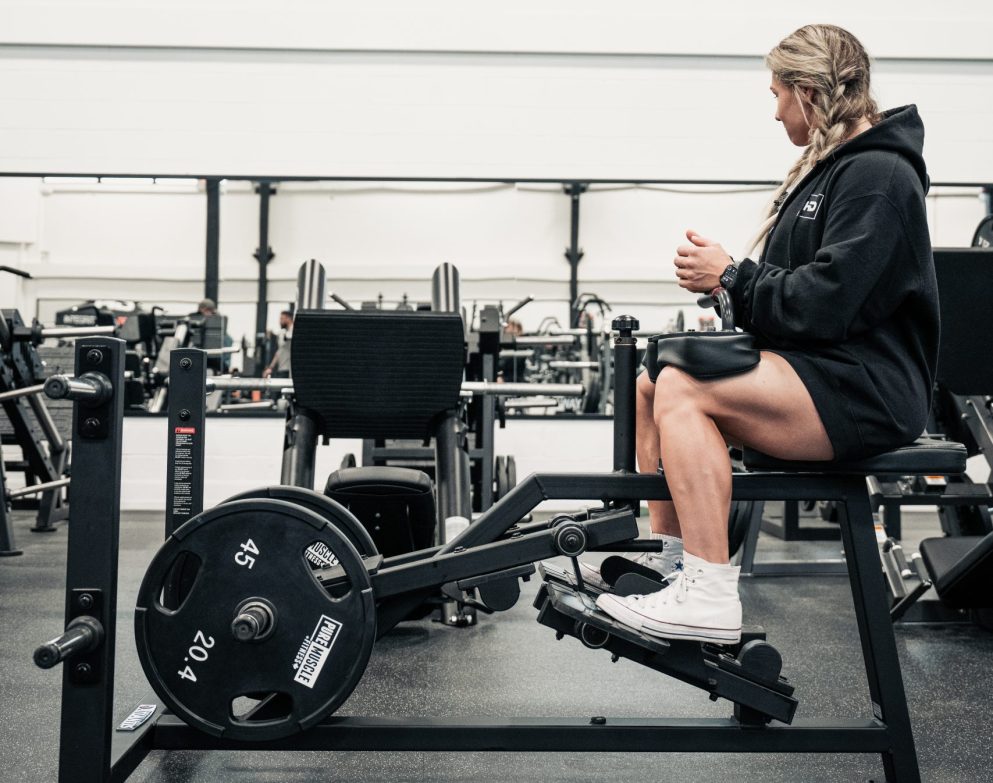 Seated Calf Press